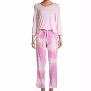 Natori polyester, rayon,spandex jersey pajama set, size medium, new with tag